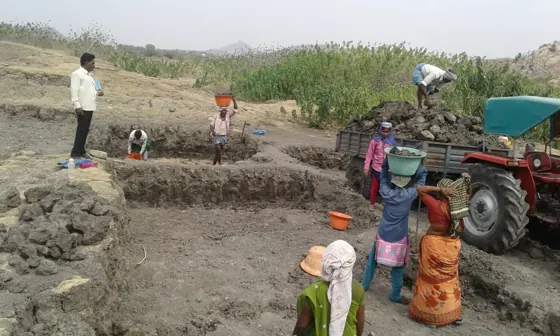 MGNREGA Work at Villages